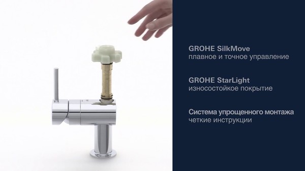 Смеситель Grohe Minta 32918000 для кухонной мойки