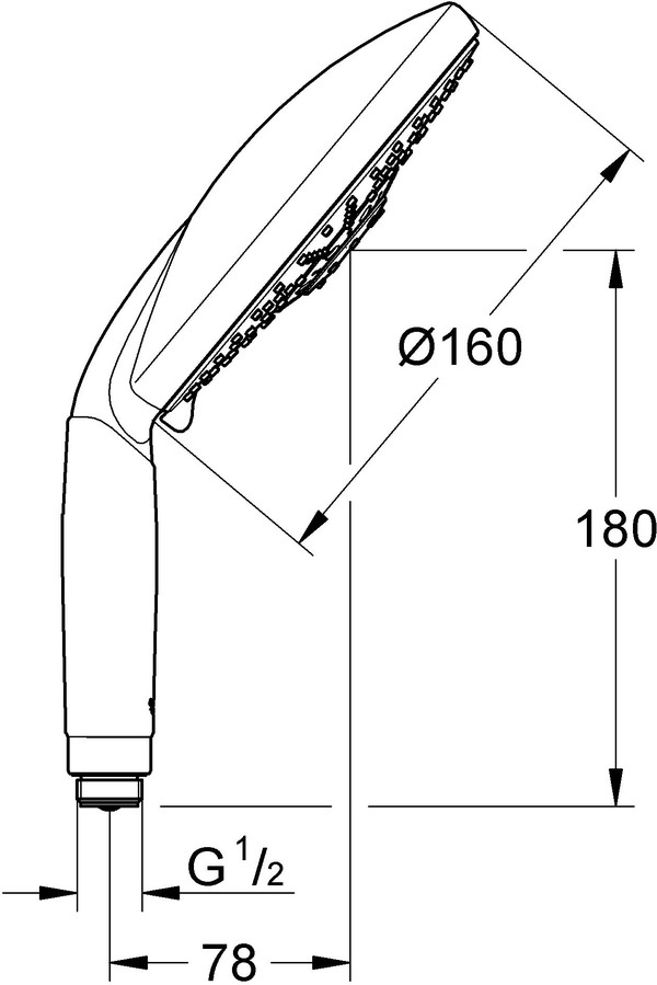 Душевая лейка Grohe Rainshower Classic 28765000