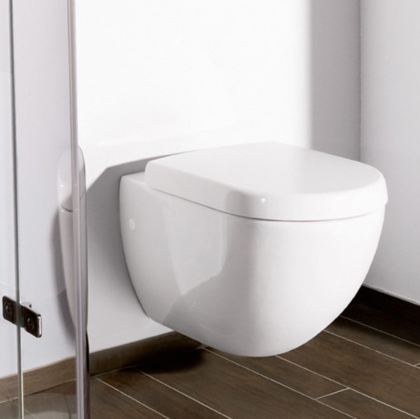 Унитаз подвесной Villeroy & Boch Subway Plus 660010R1 и 9M66S101 alpin