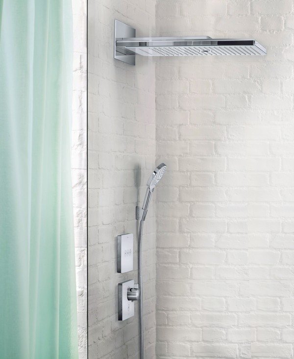 Переключатель потоков Hansgrohe ShowerSelect Trio/Quattro 15764000 на три потребителя