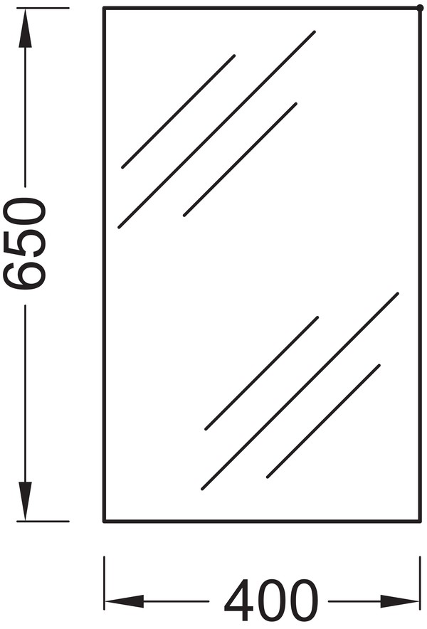 Зеркало Jacob Delafon EB1044-NF 40 см