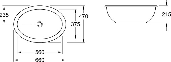 Раковина Villeroy & Boch Loop & Friends 6161 30 R1 alpin