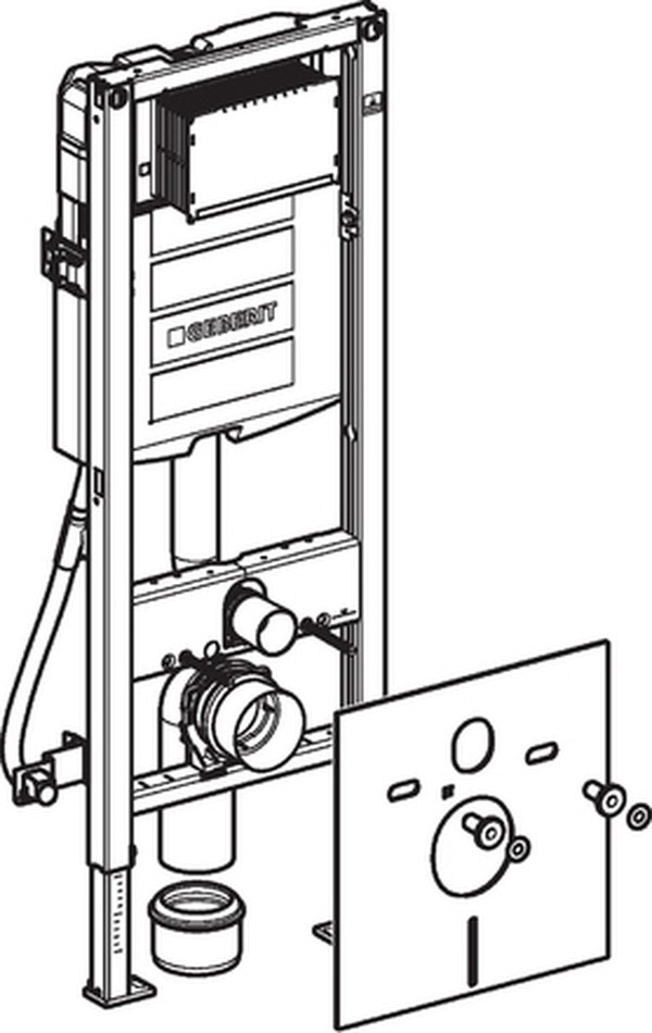 Система инсталляции для унитазов Geberit Duofix 111.361.00.5