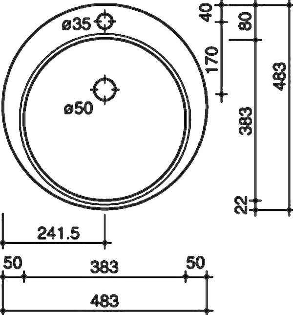 Мойка кухонная Reginox R18 380 LUX OSK сталь