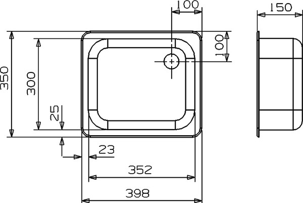 Мойка кухонная Reginox R18 3530 LUX OSK сталь