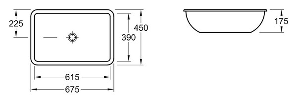 Раковина Villeroy & Boch Loop & friends 6163 20 01 alpin