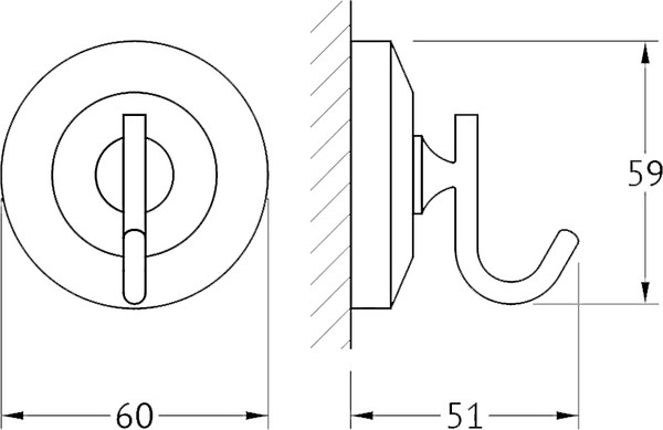 Крючок FBS Standard STA 001