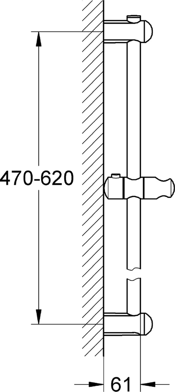 Душевая штанга Grohe Euphoria 27499000