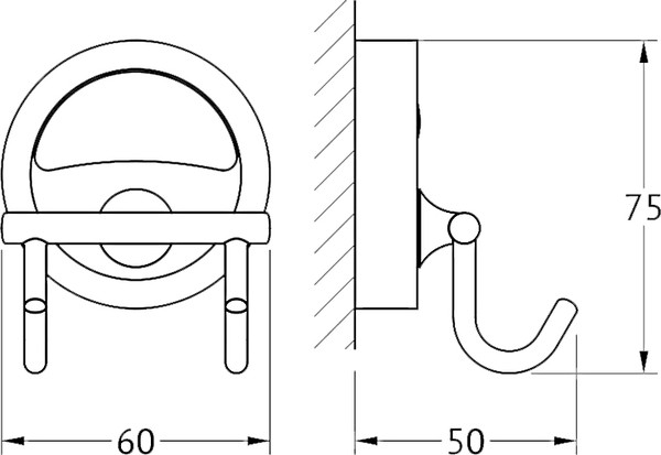 Крючок FBS Ellea ELL 002