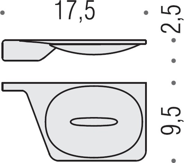 Мыльница Colombo Design Alize B2501 DX