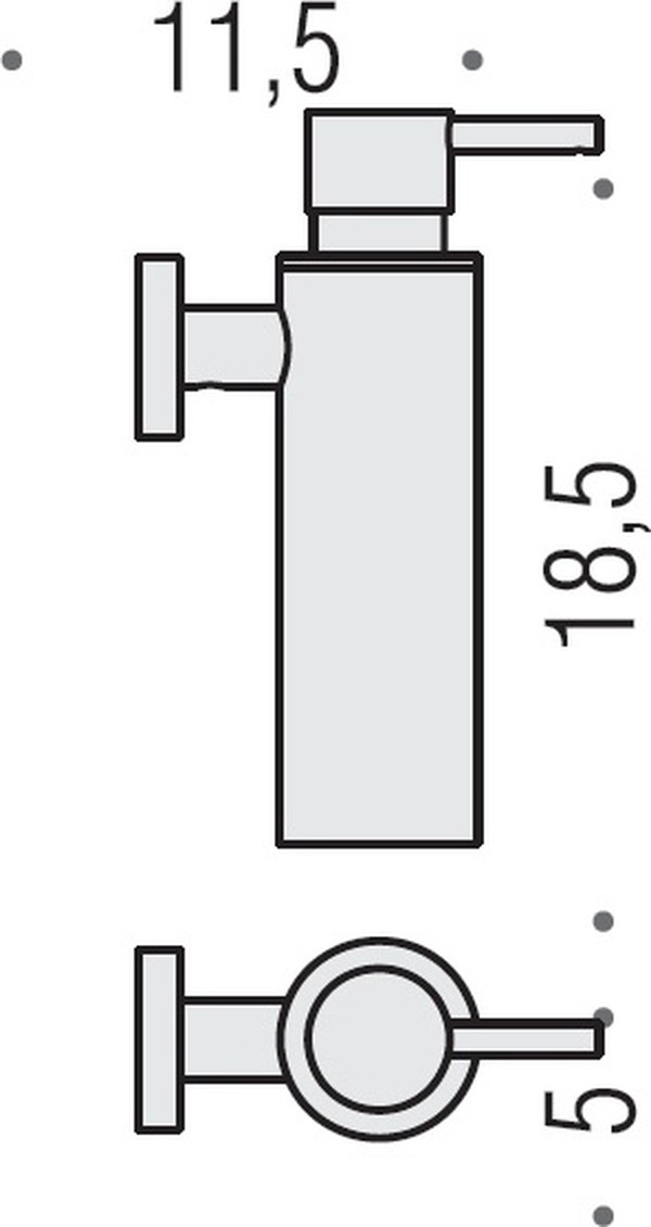 Дозатор Colombo Design Plus W4981