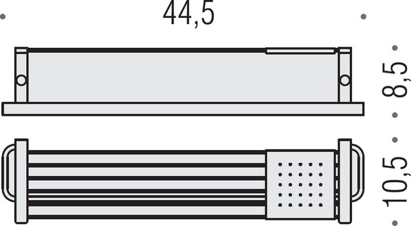 Полка Colombo Design Time W4277.000