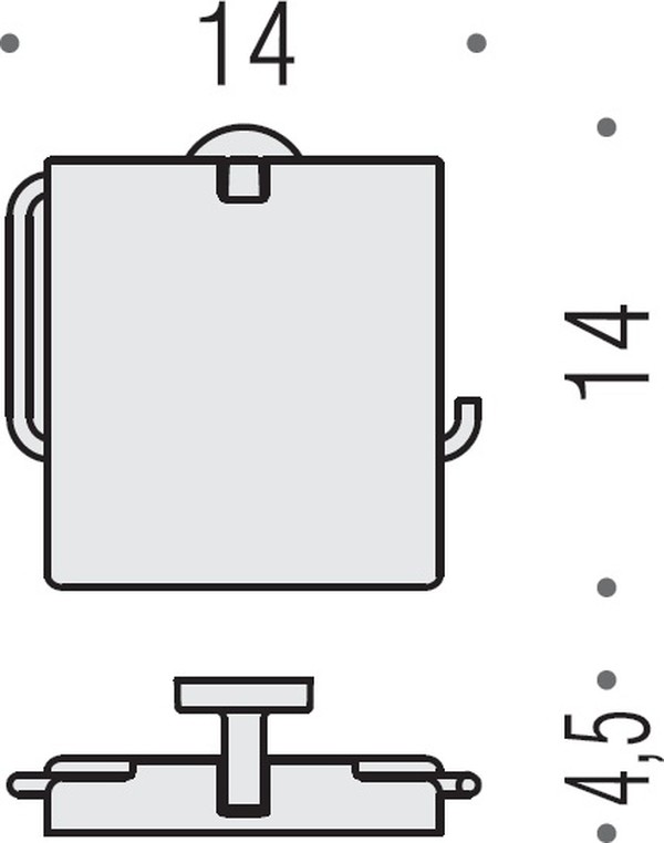 Держатель туалетной бумаги Colombo Design Nordic B5291