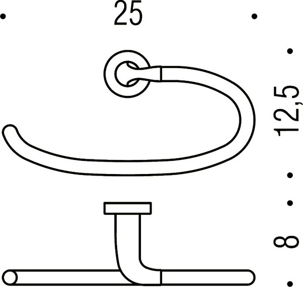 Полотенцедержатель Colombo Design Basic B2731