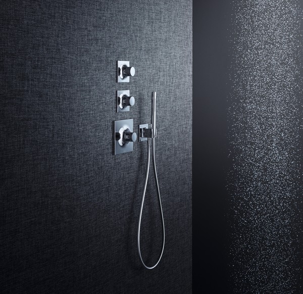 Шланговое подключение Hansgrohe Fixfit Porter Square 26486000 держатель для душа