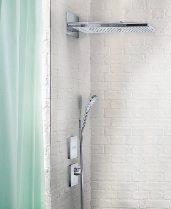 Переключатель потоков Hansgrohe ShowerSelect 15736400 на три потребителя, белый