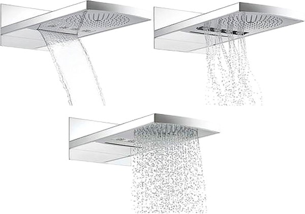 Верхний душ Hansgrohe Raindance Rainfall 240 AIR 3jet 28411000