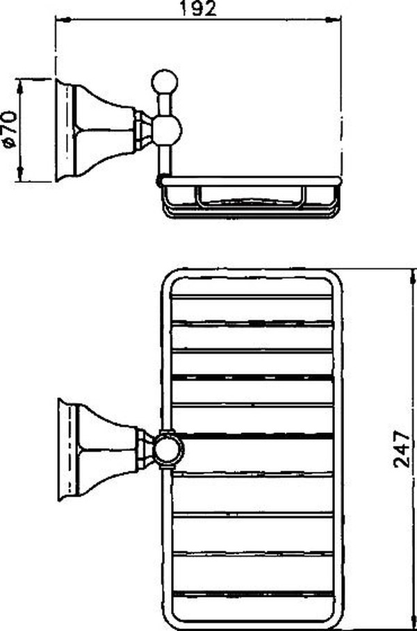 Полка Nicolazzi Classica 1493DB