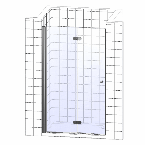 Душевой уголок RGW Classic CL-41 (710-760)x900x1850 стекло чистое