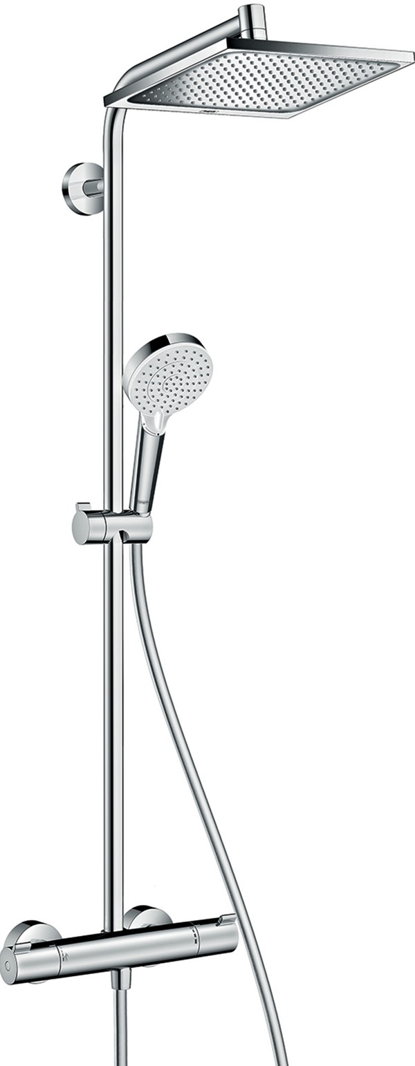 Душевая стойка Hansgrohe Crometta Е 240 1jet Showerpipe 27271000