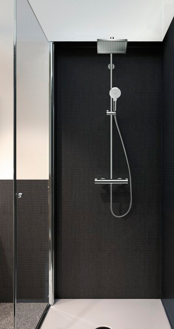 Душевая стойка Hansgrohe Crometta Е 240 1jet Showerpipe 27271000