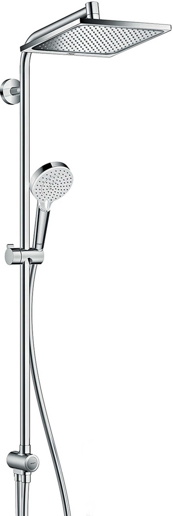 Душевая стойка Hansgrohe Crometta E 240 1jet Showerpipe Reno EcoSm 27289000 9 л