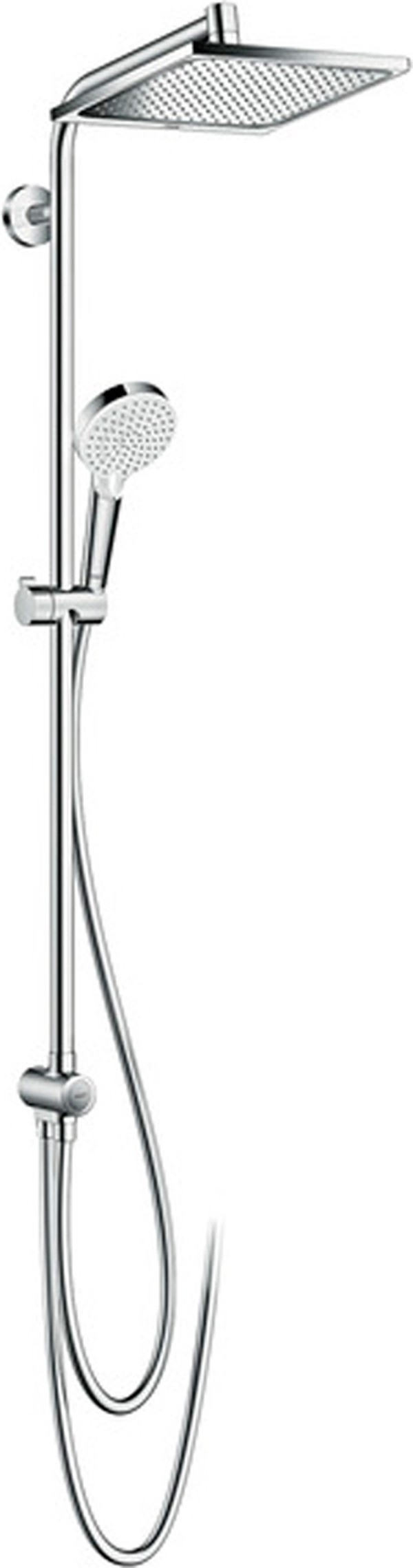 Душевая стойка Hansgrohe Crometta E 240 1jet Showerpipe Reno EcoSm 27289000 9 л