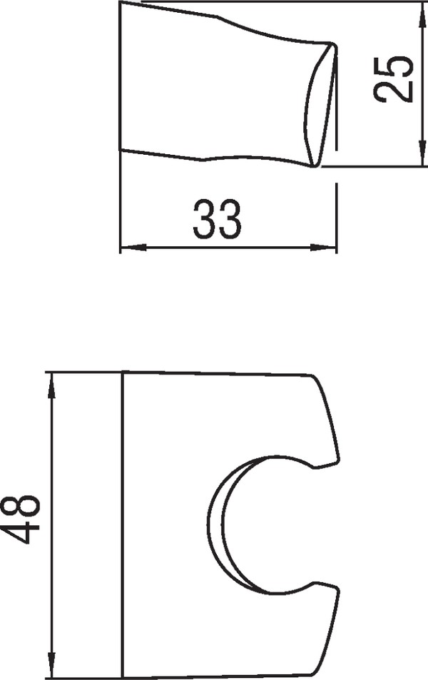 Настенный держатель Nobili AD147/9CR