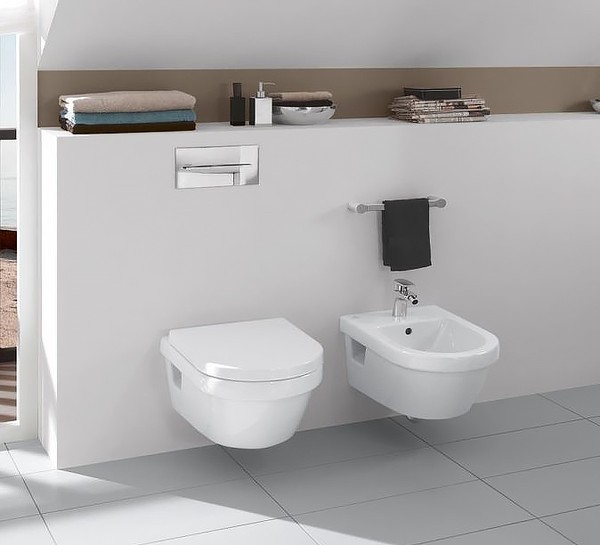 Унитаз подвесной Villeroy & Boch Omnia Architectura 5684HR01 alpin, безободковый