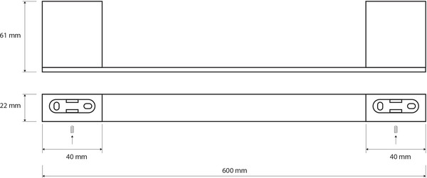 Полотенцедержатель Bemeta Via 135004042