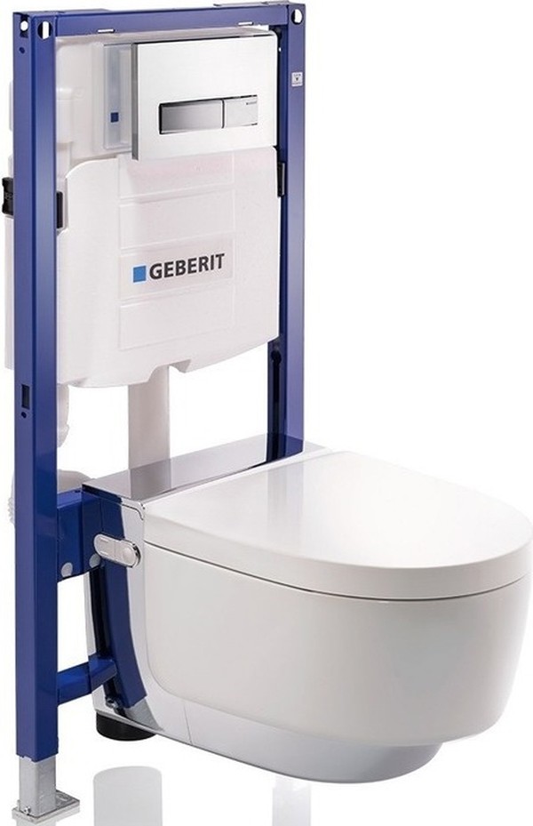 Унитаз подвесной Geberit AquaClean mera comfort 146.214.21.1 с системой удаления запахов