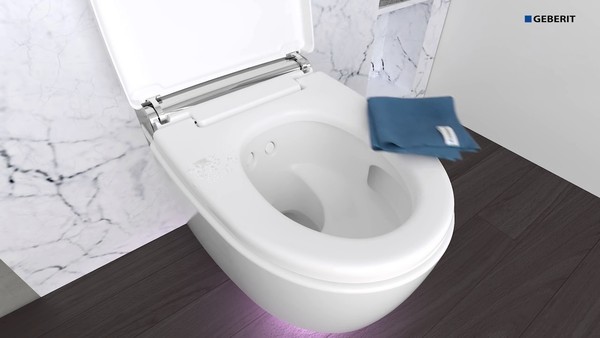 Унитаз подвесной Geberit AquaClean mera comfort 146.214.21.1 с системой удаления запахов