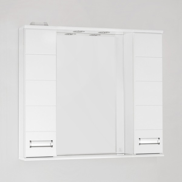 Зеркало-шкаф Style Line Ирис 90/С белый