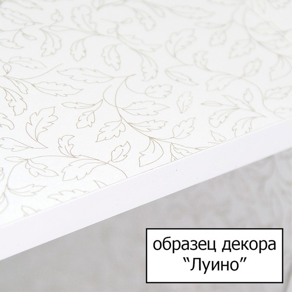 Шкаф Style Line Эко Стандарт 48 с зеркальными вставками, белый