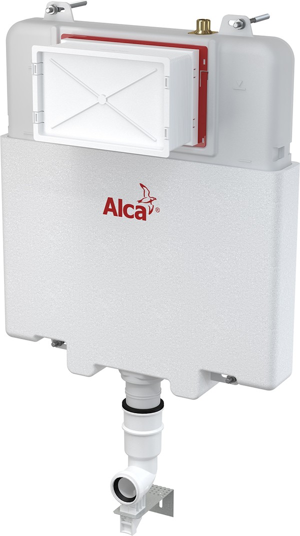 Бачок скрытого монтажа Alcaplast Basicmodul Slim AM1112, толщина 8 см