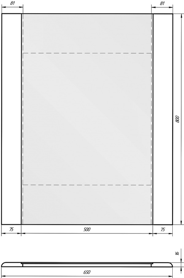 Мебель для ванной Dreja.eco Mini 60