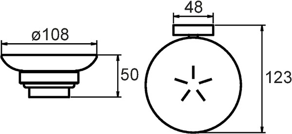 Мыльница Milardo Amur AMUSMG0M42