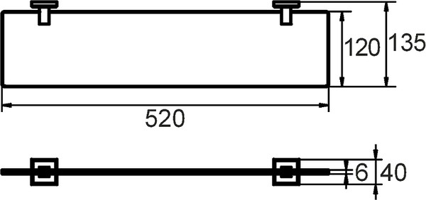 Полка Milardo Labrador LABSMG0M44