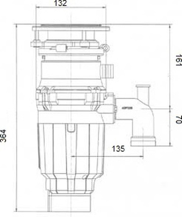 Измельчитель отходов Bone Crusher BC 610