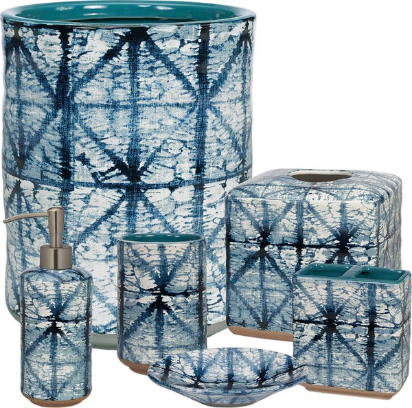 Стакан Creative Bath Shibori для зубных щеток