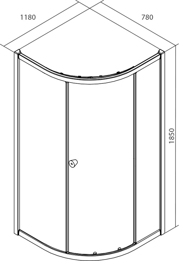 Душевой уголок Iddis Mirro M70R128i23 120*80*185 см