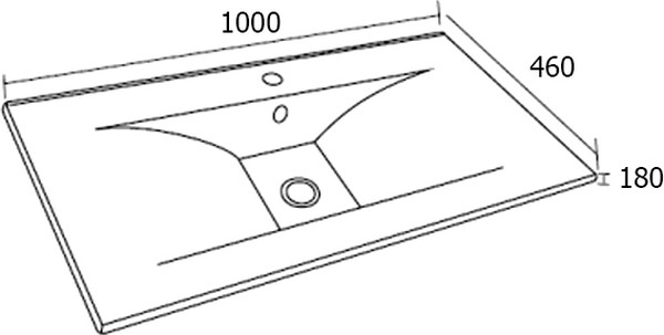 Мебель для ванной Sanvit Кубэ-3 100