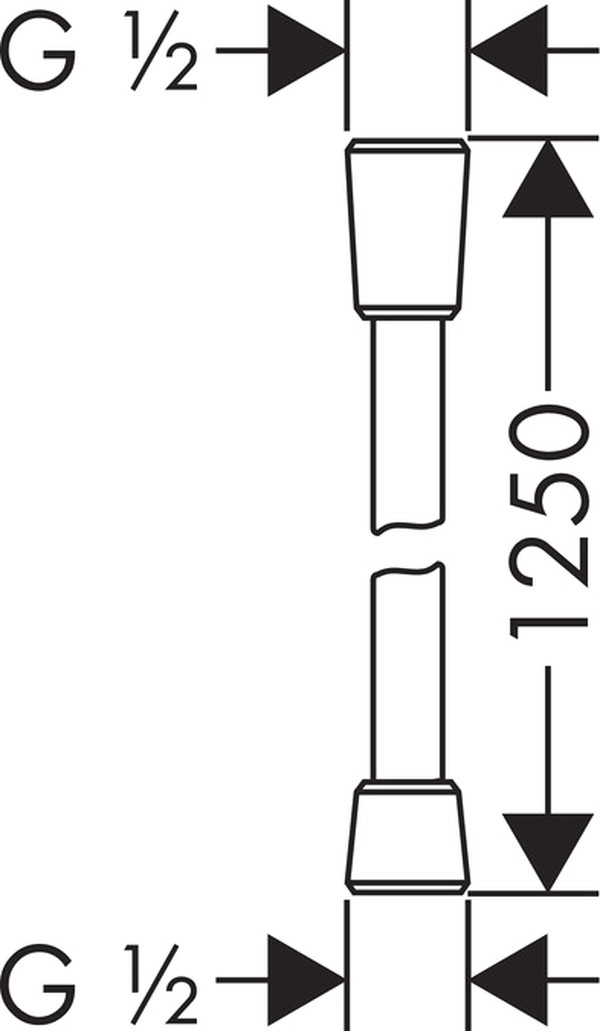 Смеситель Hansgrohe Metropol 32532000 напольный