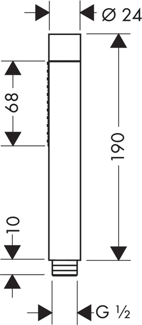 Смеситель Hansgrohe Metropol 32532000 напольный