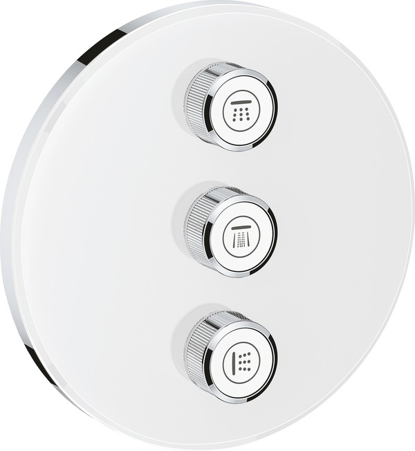 Переключатель потоков Grohe Grohtherm SmartControl 29152LS0 на три потребителя, moon white