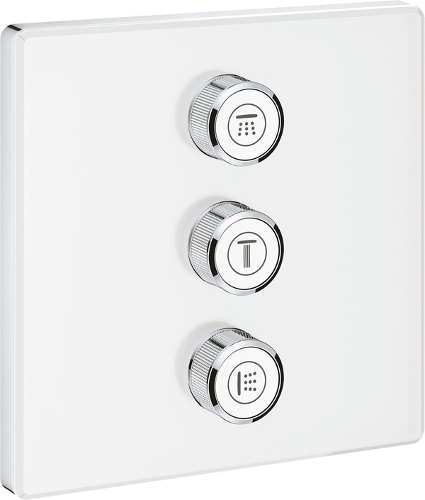 Переключатель потоков Grohe Grohtherm SmartControl 29158LS0 на три потребителя, moon white