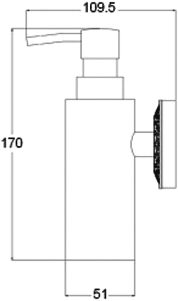 Дозатор Bronze de Luxe K25027