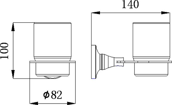 Стакан Rush Corsica CO42310