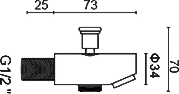 Излив RGW Shower Panels SP-141 для ванны с душем