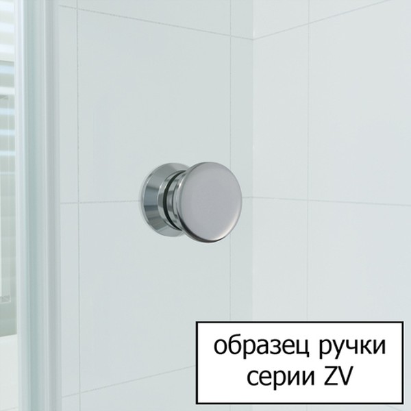 Шторка на ванну Vegas Glass ZV 150 01 01 профиль белый, стекло прозрачное